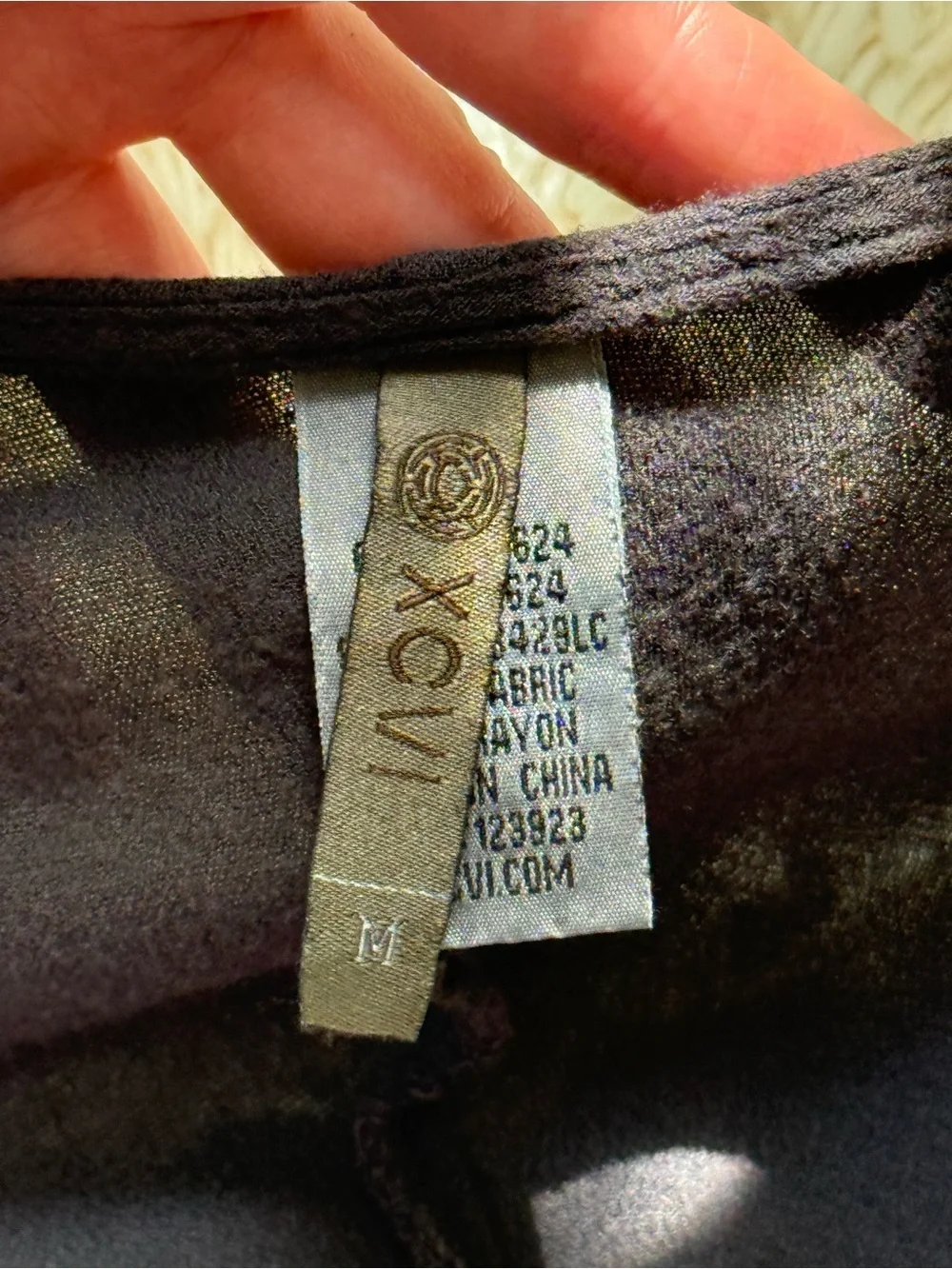 XCVI Embroidered Rayon Cocoon Cardigan Kimono Gray Open Front Medium